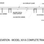 300 Series Standard Duty Curved Track