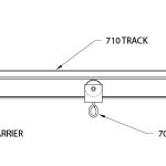 700 Series Light Duty Curved Track